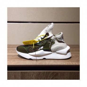 Y-3 2019 Mens Leather Sneakers 