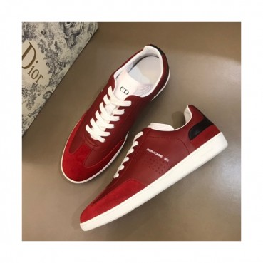 Dior Homme 2019 Mens Leather Sneakers  - 디올 옴므 2019 남성용 레더 스니커즈 DIOS0022,Size(240 