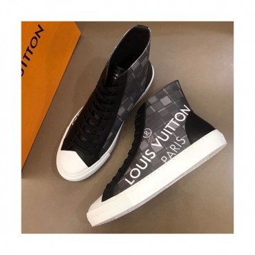 Louis vuitton 2019 Mens Leather Sneakers  - 루이비통 2019 남성용 레더 스니커즈 LOUS0116,Size(240 