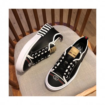Gucci 2019 Mens Leather Sneakers - 구찌 2019 남성용 레더 스니커즈 GUCS0138,Size(240 