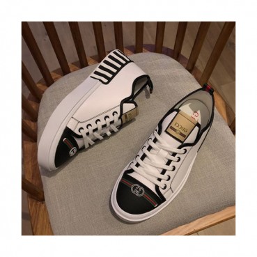 Gucci 2019 Mens Leather Sneakers - 구찌 2019 남성용 레더 스니커즈 GUCS0137,Size(240 