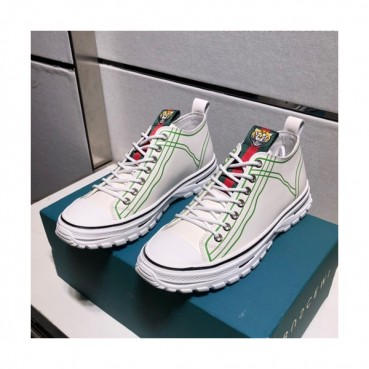 Gucci 2019 Mens Leather Sneakers - 구찌 2019 남성용 레더 스니커즈 GUCS0135,Size(240 