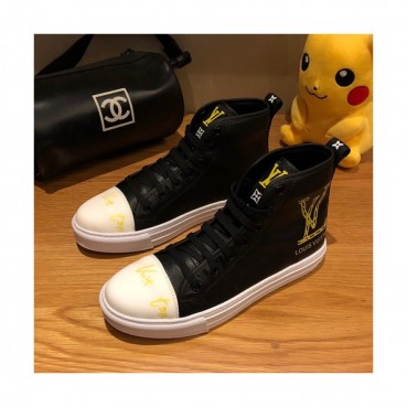 Louis vuitton 2019 Mens Leather Sneakers  - 루이비통 2019 남성용 레더 스니커즈 LOUS0102,Size(240 