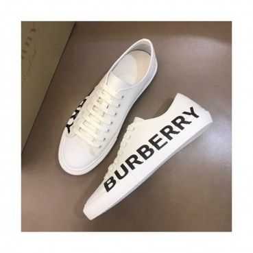 Burberry 2019 Mens Leather Sneakers - 버버리 2019 남성용 레더 스니커즈 BURS0002,Size(240 