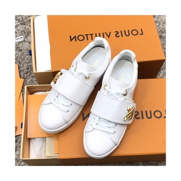 Louis Vuitton 2019 Ladies Leather Sneakers - 루이비통 2019 여성용 레더 스니커즈 LOUS0083.Size(225 