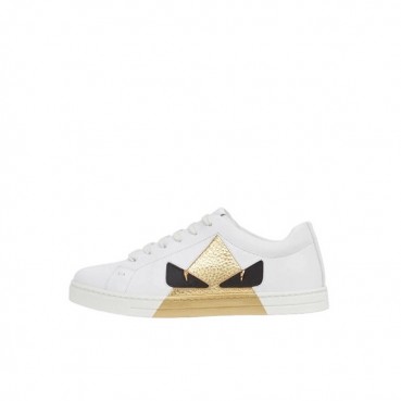 Fendi 2019 Ladies Leather Sneakers - 펜디 2019 여성용 레더 스니커즈 FENS00008.Size(225 
