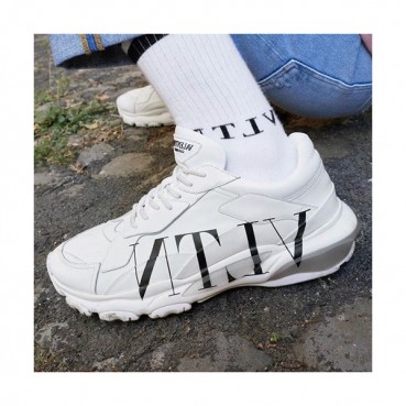 [매장판]Valentino 2019 Ladies Leather Sneakers - 발렌티노 2019 여성용 레더 스니커즈 VTS0032.Size(225 