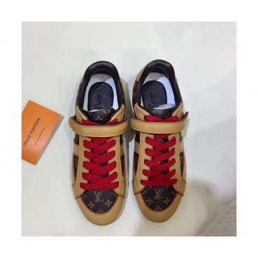 Louis Vuitton 2019 Ladies Leather Sneakers - 루이비통 2019 여성용 레더 스니커즈 LOUS0030.Size(225 