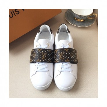 Louis Vuitton 2019 Ladies Leather Sneakers - 루이비통 2019 여성용 레더 스니커즈 LOUS0016.Size(225 