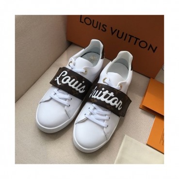 Louis Vuitton 2019 Ladies Leather Sneakers - 루이비통 2019 여성용 레더 스니커즈 LOUS0015.Size(225 