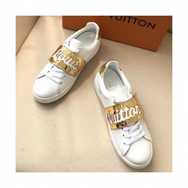 Louis Vuitton 2019 Ladies Leather Sneakers - 루이비통 2019 여성용 레더 스니커즈 LOUS0014.Size(225 