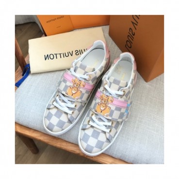 Louis Vuitton 2019 Ladies Canvas Sneakers - 루이비통 2019 여성용 캔버스 스니커즈 LOUS0010.Size(225 