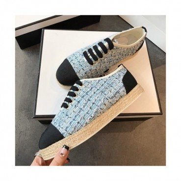 Chanel 2019 Ladies Tweed Sneakers - 샤넬 2019 여성용 트위드 스니커즈 CHAS0049.Size(225 