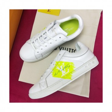 Louis Vuitton 2019 Mm / Wm Leather Sneakers - 루이비통 2019 남여공용 레더 스니커즈 LOUS0005.Size(225 