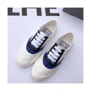 Chanel 2019 Ladies Canvas Sneakers - 샤넬 2019 여성용 캔버스 스니커즈 CHAS0023.Size(225 