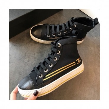 Chanel 2019 Mm / Wm Canvas Sneakers - 샤넬 2019 남여공용 캔버스 스니커즈 CHAS0019.Size(225 