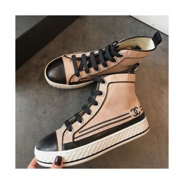 Chanel 2019 Mm / Wm Canvas Sneakers - 샤넬 2019 남여공용 캔버스 스니커즈 CHAS0018.Size(225 