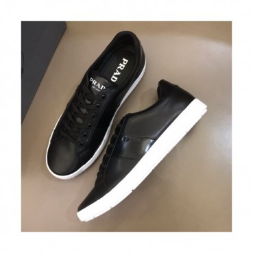 Prada 2019 Mens Business Logo Leather Sneakers - 프라다 남성 비지니스 로고 레더 스니커즈 Pra0661x.Size(240 