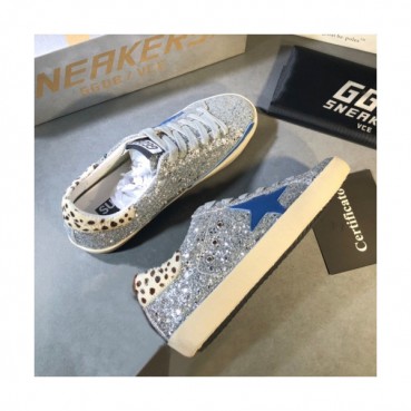 Golden Goose 2019 Deluxe Brand Superstar Snake Silver Tab Sneakers - 골든구스 슈퍼스타 스네이크 실버탭 스니커즈 Gol0038x.Size(220 