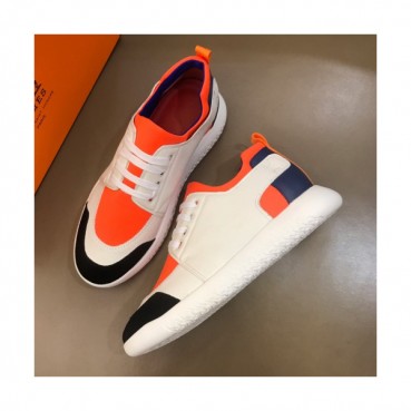Hermes 2019 Mens Parfunms Business Leather Sneakers - 에르메스 남성 비지니스 레더 스니커즈 Her0300x.Size(240 