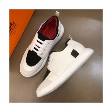 Hermes 2019 Mens Parfunms Business Leather Sneakers - 에르메스 남성 비지니스 레더 스니커즈 Her0299x.Size(240 