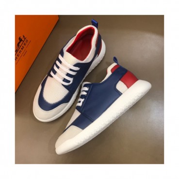 Hermes 2019 Mens Parfunms Business Leather Sneakers - 에르메스 남성 비지니스 레더 스니커즈 Her0298x.Size(240 