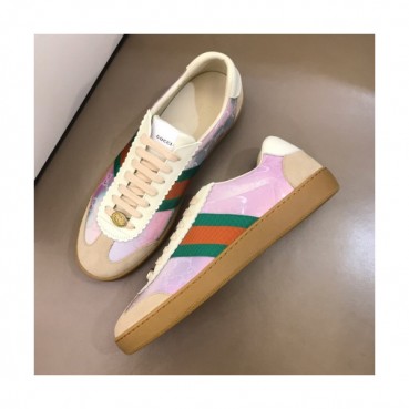 Gucci 2019 Mm/Wm GG Logo Ace Leather Sneakers - 구찌 남자 GG 로고 에이스 스니커즈 Guc01223x.Size(225 