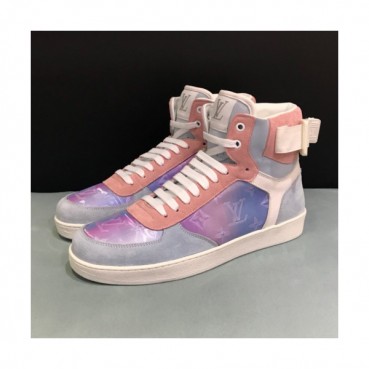 Louis vuitton 2019 Mm/Wm Business Initial Logo High-top Sneakers  