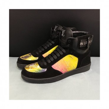 Louis vuitton 2019 Mm/Wm Business Initial Logo High-top Sneakers  