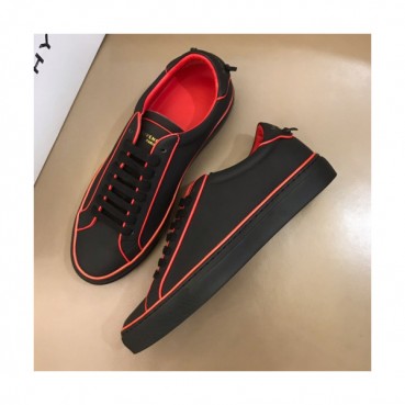 Givenchy 2019 Mens Logo Leather Sneakers - 지방시 남성 로고 레더 스니커즈 Giv01x.Size(240 