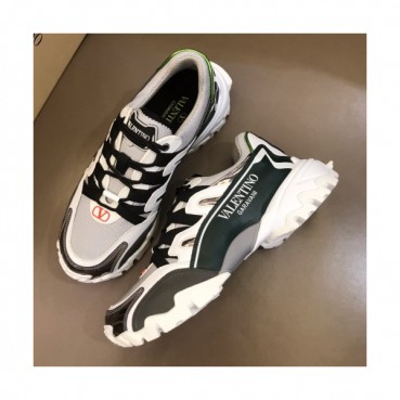 Valentino 2019 Mens Garavani Bounce Sneakers - 발렌티노 남성 로고 레더 스니커즈 Val03x.Size(240 