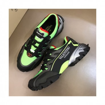 Valentino 2019 Mens Garavani Bounce Sneakers - 발렌티노 남성 로고 레더 스니커즈 Val02x.Size(240 