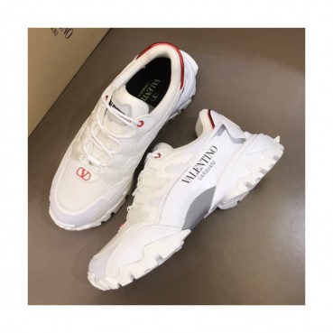 Valentino 2019 Mens Garavani Bounce Sneakers - 발렌티노 남성 로고 레더 스니커즈 Val01x.Size(240 