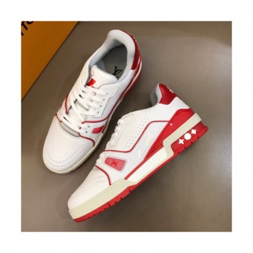 [매장판]Louis vuitton 2019 Mens Retro Lambskin Sneakers  - 루이비통 남성 레트로 램스킨 스니커즈 Lou01127x.Size(240 