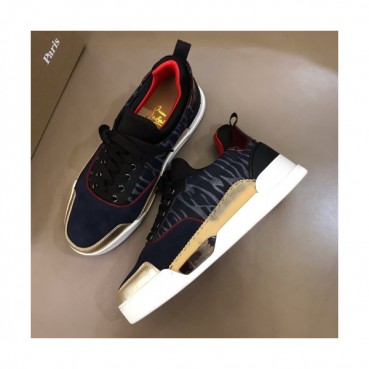 Christian Loubutin 2019 Mens Suede Leather Sneakers  - 크리스챤루부탱 남성 스웨이드 레더 스니커즈 Btin0065x.Size(240 
