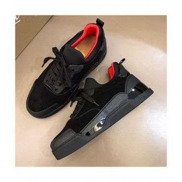 Christian Loubutin 2019 Mens Suede Leather Sneakers  - 크리스챤루부탱 남성 스웨이드 레더 스니커즈 Btin0063x.Size(240 