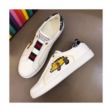 Gucci 2019 Mm/Wm Hidden Leather Sneakers - 구찌 남자 히든 레더 스니커즈 Guc01181x.Size(225 