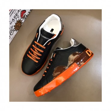 [매장판]Dolce&Gabbana 2019 Mens Calfskin Panda Sneakers - 돌체앤가바나 남성 카프스킨 팬더 스니커즈 Dol0214x.Size(240 