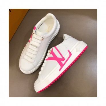 Louis Vuitton 2019 Womens Initial Logo Lambskin Sneakers  - 루이비통 여성 이니셜 로고 램스킨 스니커즈 Lou01084x.Size(225 