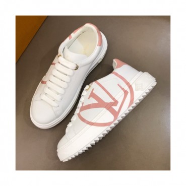Louis Vuitton 2019 Womens Initial Logo Lambskin Sneakers  - 루이비통 여성 이니셜 로고 램스킨 스니커즈 Lou01083x.Size(225 