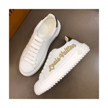 Louis Vuitton 2019 Womens Initial Logo Lambskin Sneakers  - 루이비통 여성 이니셜 로고 램스킨 스니커즈 Lou01079x.Size(225 