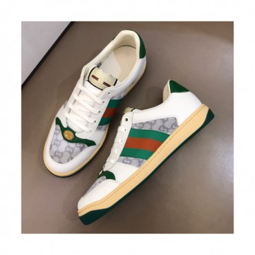 Gucci 2019 Mens Ace GG Leather Sneakers - 구찌 남성 에이스 GG 레더 스니커즈 Guc01163x.Size(240 