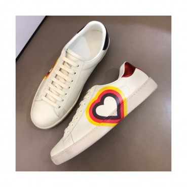 Gucci 2019 Mens GG Logo Leather Sneakers - 구찌 남성 GG로고 레더 스니커즈 Guc01159x.Size(240 