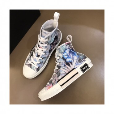 Dior x Kaws 2019 Mm/Wm Logo High-top Sneakers 