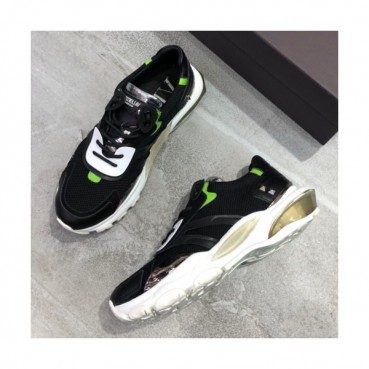 Valentino 2019 Mens Garavani Bounce Sneakers - 발렌티노 남성 레더 스니커즈 Val0201x.Size(240 
