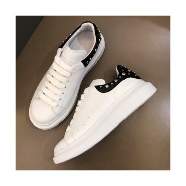 Alexander McQueen 2019 Couple New Oversol Sneakers Black/White - 알렉산더맥퀸 2019 커플 오버솔 스니커즈 Qeen0062x.Size (225 