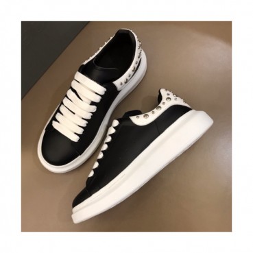 Alexander McQueen 2019 Couple New Oversol Sneakers Black/White - 알렉산더맥퀸 2019 커플 오버솔 스니커즈 Qeen0061x.Size (225 