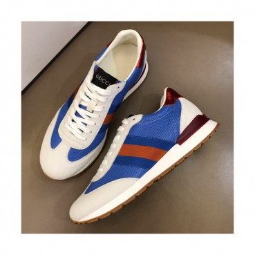 [클래식]Gucci 2019 Mens Ace Leather Sneakers - 구찌 남성 에이스 레더 스니커즈 Guc01084x.Size(240 