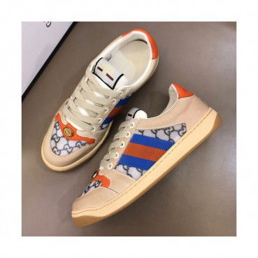 Gucci 2019 Mens Ace GG Leather Sneakers - 구찌 남성 에이스 GG 레더 스니커즈 Guc01081x.Size(240 