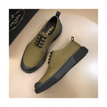 [커스텀급]Prada 2019 Mens Cajual Canvas Low -top Sneakers 